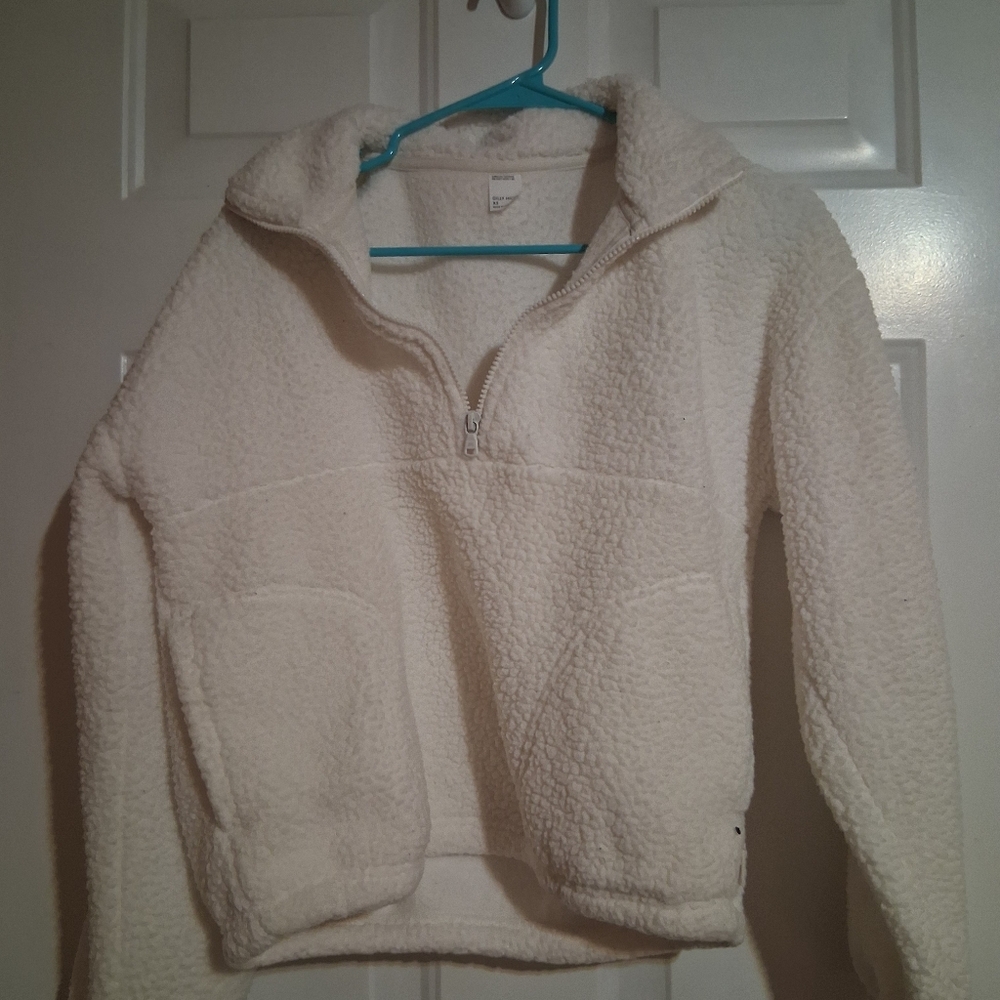 Gilly Hicks Soft Cream Kids Fleece Jacket